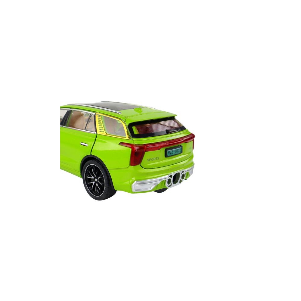 Nuotoliniu būdu valdomas aliuminis RC automobilis 1:24 C, Žalias