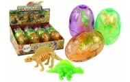 Large Dinosaur Egg 2 Dinosaur Egg Figures 9 cm
