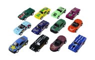Automobilių rinkinys 12 ELE Metal 1:64