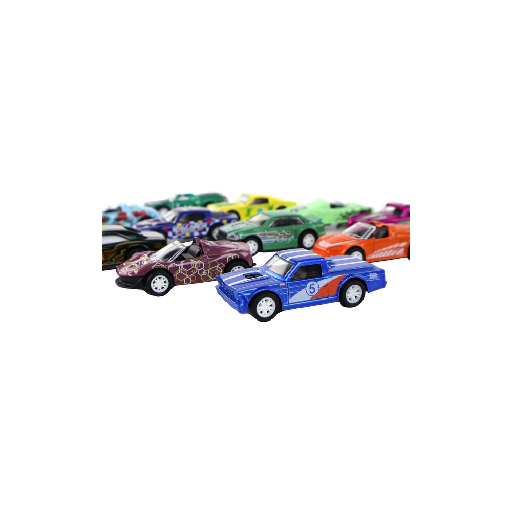 Automobilių rinkinys 12 ELE Metal 1:64