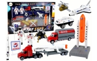 Set of Figures Space Truck Rocket 15 El.