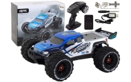 Nuotoliniu būdu valdomas RC automobilis Rabbits 4 ratų pavara 2.4G, mėlynas