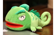 Plush Green Dragon Mascot Puppet 30 cm