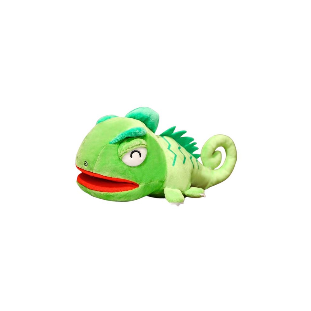 Plush Green Dragon Mascot Puppet 30 cm