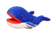Plush Mascot Blue Whale Puppet 30 cm