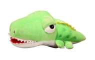 Plush Green Crocodile Mascot Puppet 30 cm