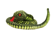 Plush Snake Mascot Light Green 100 cm