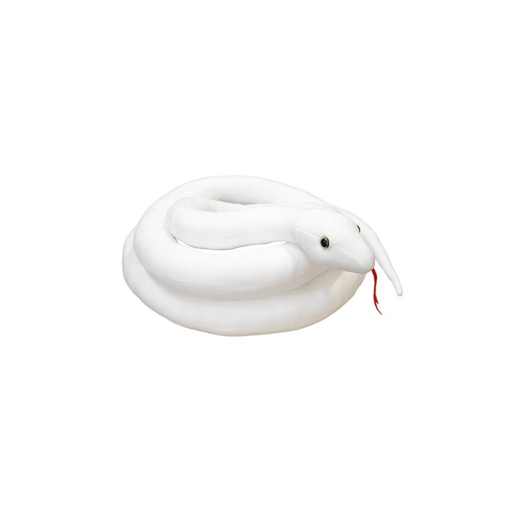 Plush White Snake Mascot 300 cm