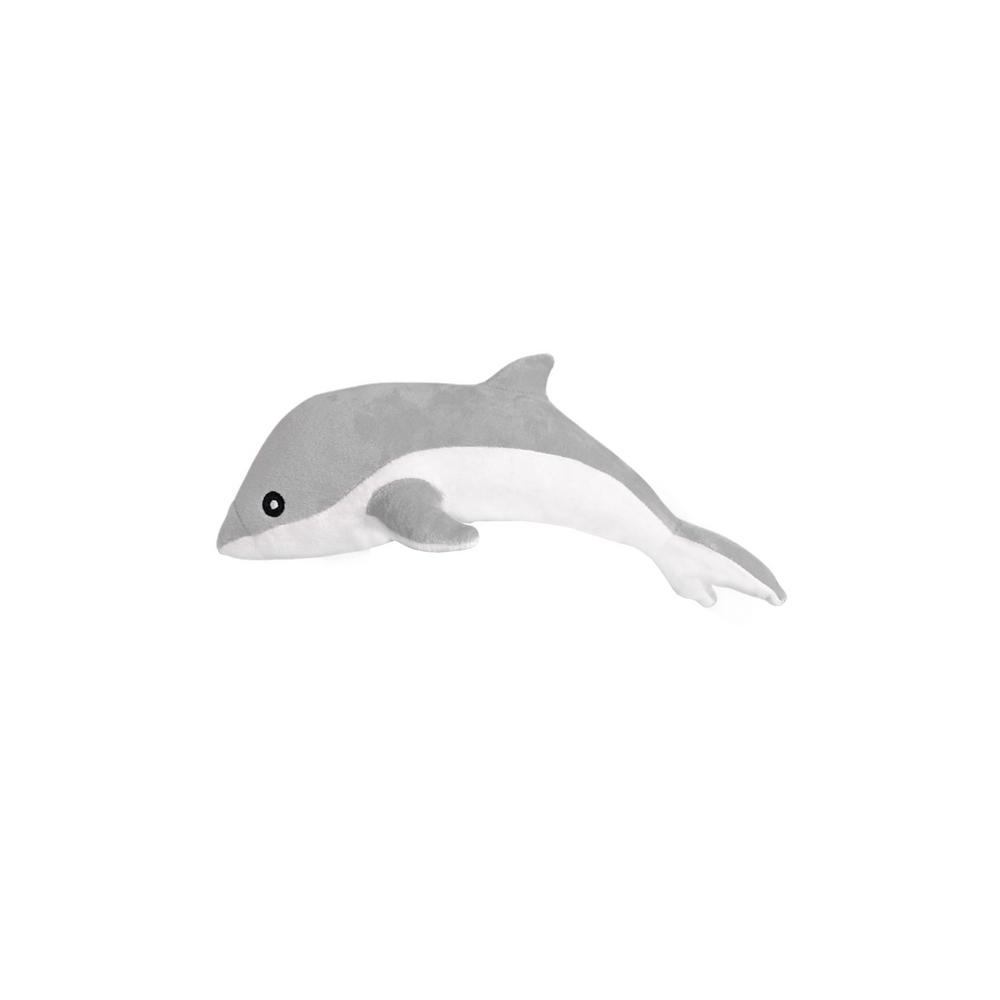 Pliušinis delfinas 70 cm, pilkas-Žaislai, Minkšti žaislai-e-vaikas
