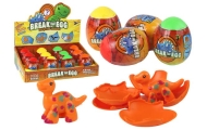 Magija Kiaušinio dužimas Dinozauras kiaušinyje 4 spalvos 6 cm