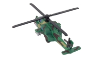 Military Helicopter Military Helicopter Aluminum Mix Sound Lights