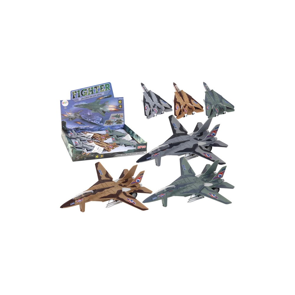 Powered Moro Fighter Aircraft Lights Sounds Mix 1 vnt-Žaislai, Auto ir transporto žaislai, Lėktuvai-e-vaikas