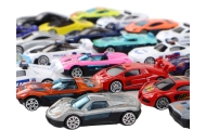 Aliumininių automobilių rinkinys 30 vnt dėžėje