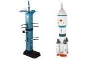 Kosminė misija Raketos astronautai paleidimo įrenginys 15 dalių-Žaislai, Auto ir transporto žaislai, Kosminiai laivai-e-vaikas
