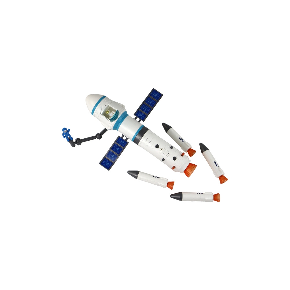 Kosminė misija Raketos astronautai paleidimo įrenginys 15 dalių-Žaislai, Auto ir transporto žaislai, Kosminiai laivai-e-vaikas