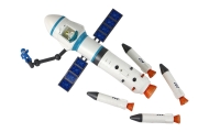 Kosminė misija Raketos astronautai paleidimo įrenginys 15 dalių-Žaislai, Auto ir transporto žaislai, Kosminiai laivai-e-vaikas