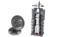Kosminė misija Kosminis rinkinys Raketa Astronautas Erdvėlaivis 5 ele