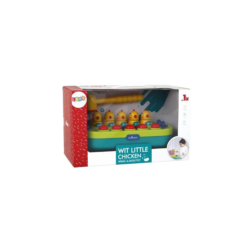 Arkadinis žaidimas "Whac-a-Mole" Viščiukai plaktukas Šviesos garsai Baterija veikianti