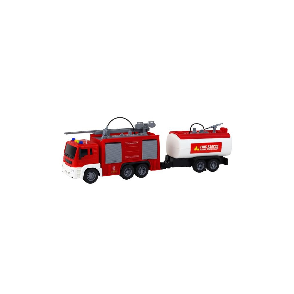 Ugniagesių komanda su priekaba Gaisrinis automobilis 1:16 Garso žibintai-Žaislai, Auto ir transporto žaislai, Mašinos-e-vaikas
