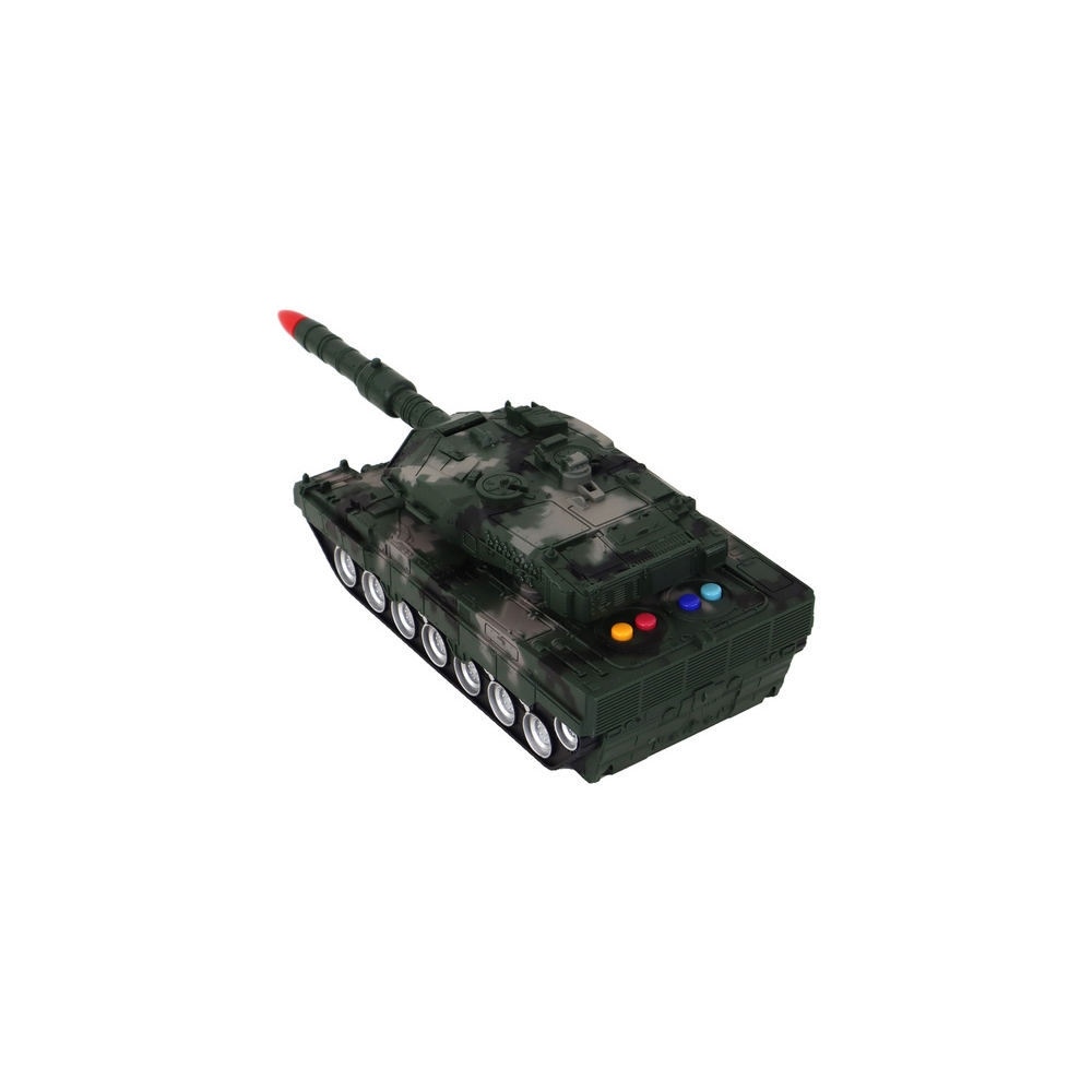RC nuotoliniu būdu valdomas tankas Green Moro-Žaislai, Auto ir transporto žaislai, Tankai-e-vaikas