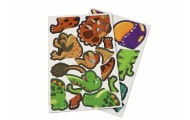 Edukacyjny Zestaw Puzzli Magnetycznych Z Motywem Dinozaurów