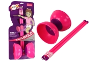 "Jojo" žongliravimo žaidimas "Diabolo Arcade Game Pink" 13,5x11,5 cm