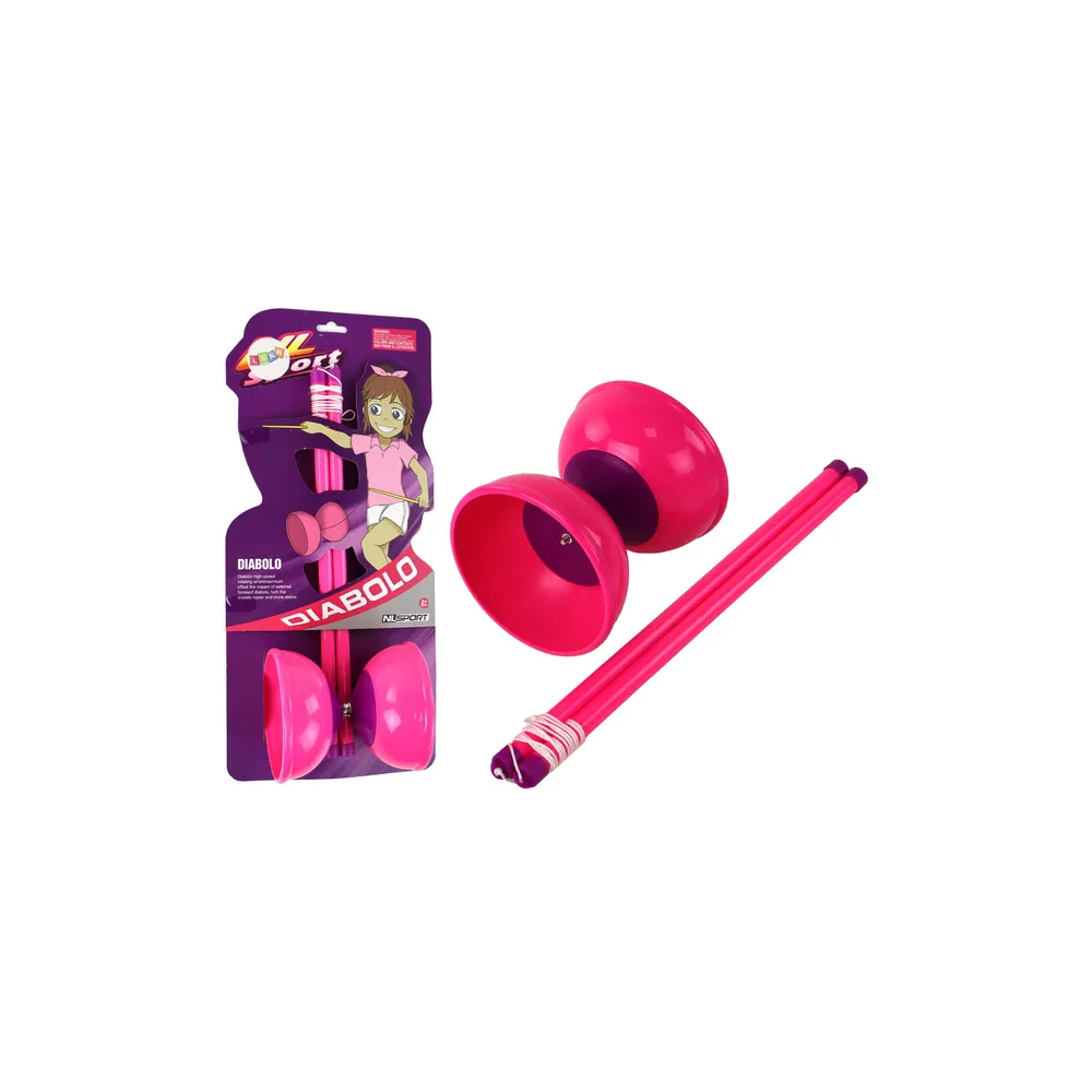"Jojo" žongliravimo žaidimas "Diabolo Arcade Game Pink" 13,5x11,5 cm