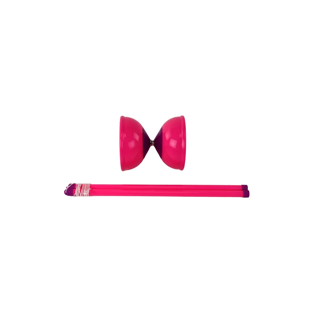 "Jojo" žongliravimo žaidimas "Diabolo Arcade Game Pink" 13,5x11,5 cm