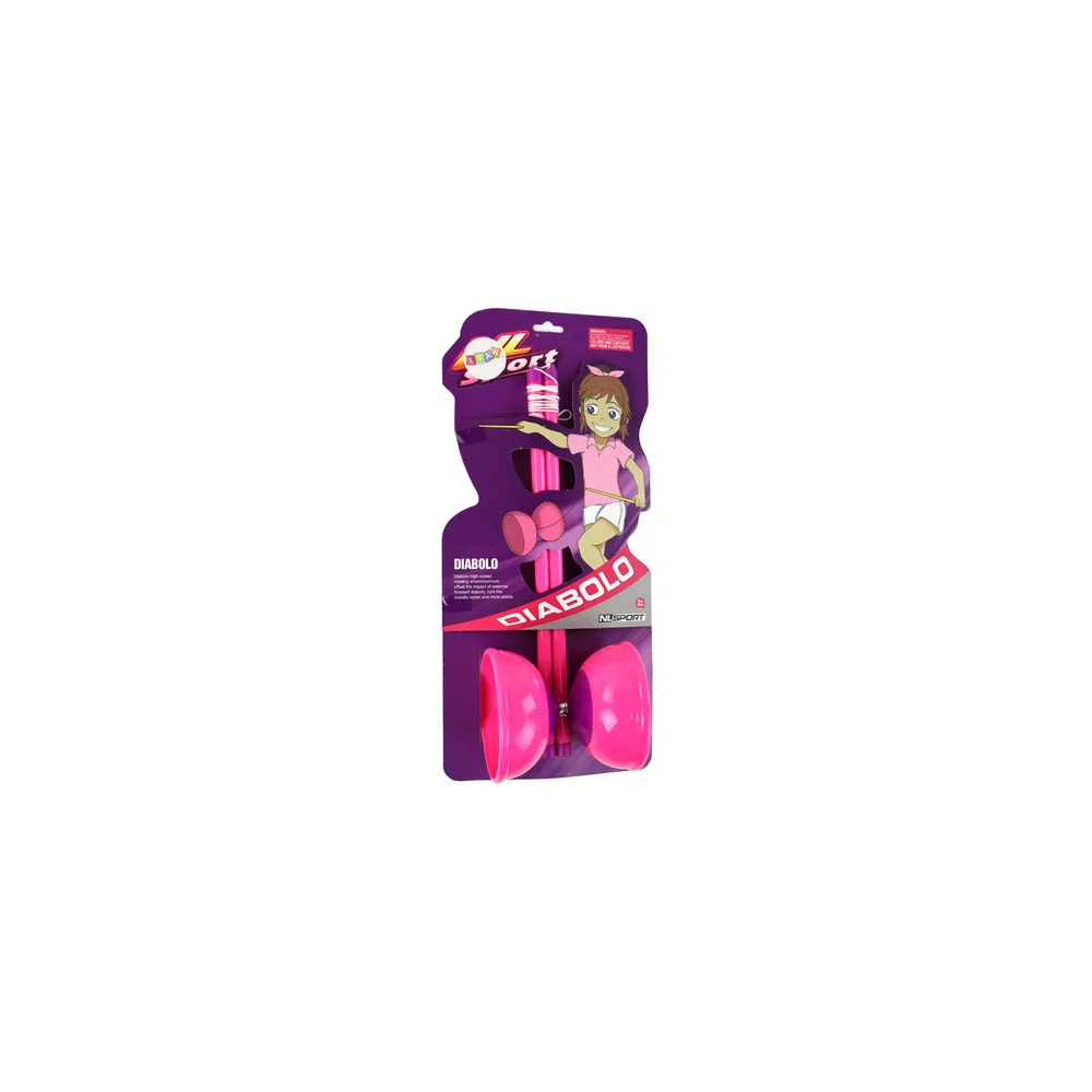"Jojo" žongliravimo žaidimas "Diabolo Arcade Game Pink" 13,5x11,5 cm