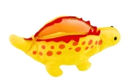 Plush Dinosaur Pencil Case Storage Box Pendant Yellow