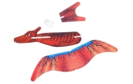 Foam Dinosaur Plane In Red