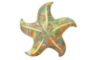 Mascot Plush Starfish Green Pillow 20 cm