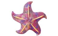 Talismanas Pliušinė jūrų žvaigždė Violetinė pagalvė 20 cm