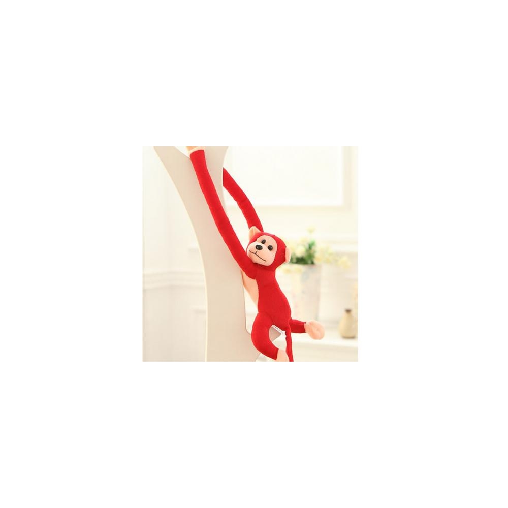 Plush Monkey Mascot with Sound, Red 80 cm