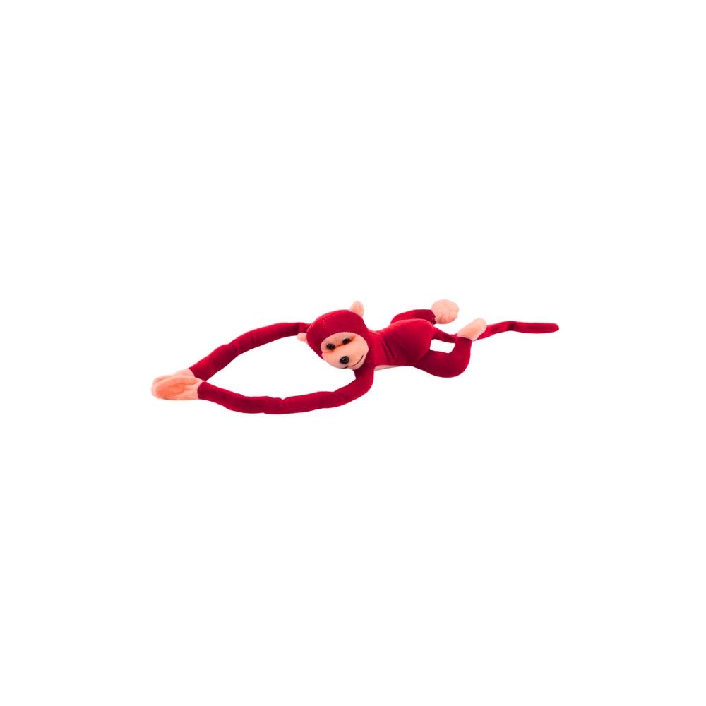 Plush Monkey Mascot with Sound, Red 80 cm