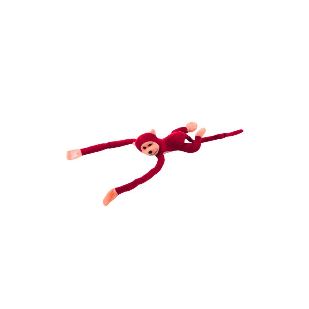 Plush Monkey Mascot with Sound, Red 80 cm