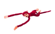 Plush Monkey Mascot with Sound, Red 80 cm
