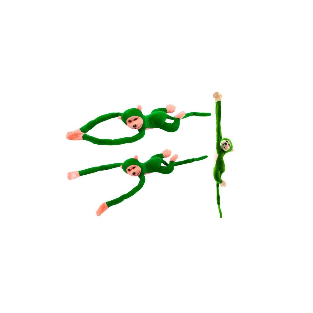 Plush Monkey Mascot with Sound, Green 80 cm