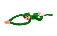 Plush Monkey Mascot with Sound, Green 80 cm