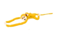 Mascot Plush Monkey with Baby, Yellow 90 cm