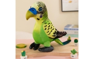 Plush Green Parrot Mascot 20 cm