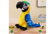 Plush Yellow Parrot Mascot 20 cm