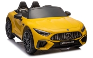 Auto Na Akumulator Mercedes AMG SL63 Żółty Lakierowany