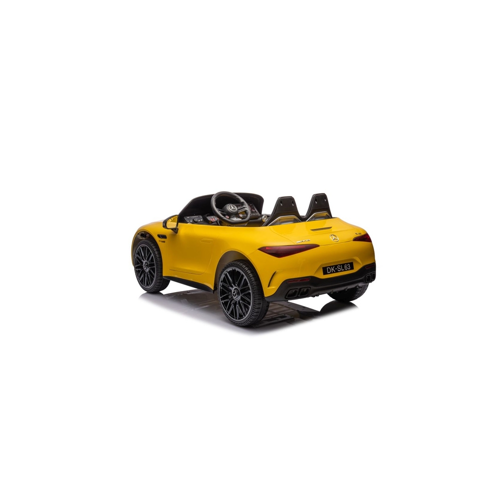 Auto Na Akumulator Mercedes AMG SL63 Żółty Lakierowany