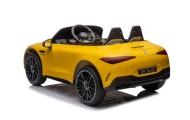 Elektromobilis Mercedes AMG SL63, lakuotas geltonas-Elektromobiliai vaikams, Mašinos-e-vaikas
