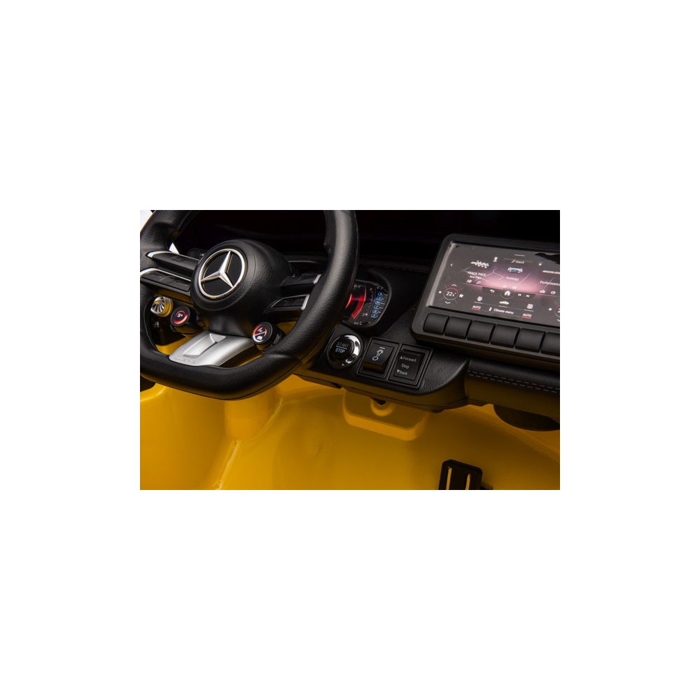 Auto Na Akumulator Mercedes AMG SL63 Żółty Lakierowany