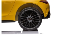 Elektromobilis Mercedes AMG SL63, lakuotas geltonas-Elektromobiliai vaikams, Mašinos-e-vaikas