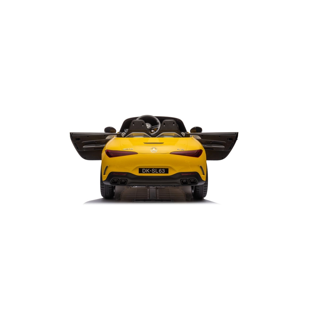 Auto Na Akumulator Mercedes AMG SL63 Żółty Lakierowany