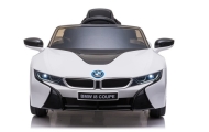 Elektromobilis BMW I8 Coupe, White-Elektromobiliai vaikams, Mašinos-e-vaikas