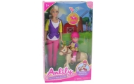 Anlily Doll Set with a Child and a Pony, Horse Farm